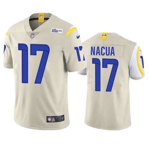 Men & Women & Youth Los Angeles Rams #17 Puka Nacua Bone Vapor Untouchable Limited Stitched Jersey,We sell and wholesale Men & Women & Youth Los Angeles Rams #17 Puka Nacua Bone Vapor Untouchable Limited Stitched Jersey on line form chian!